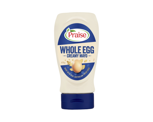 Praise Mayonnaise Whole Egg Squeeze 470 g Praise Mayonnaise Whole Egg Squeeze 470 g