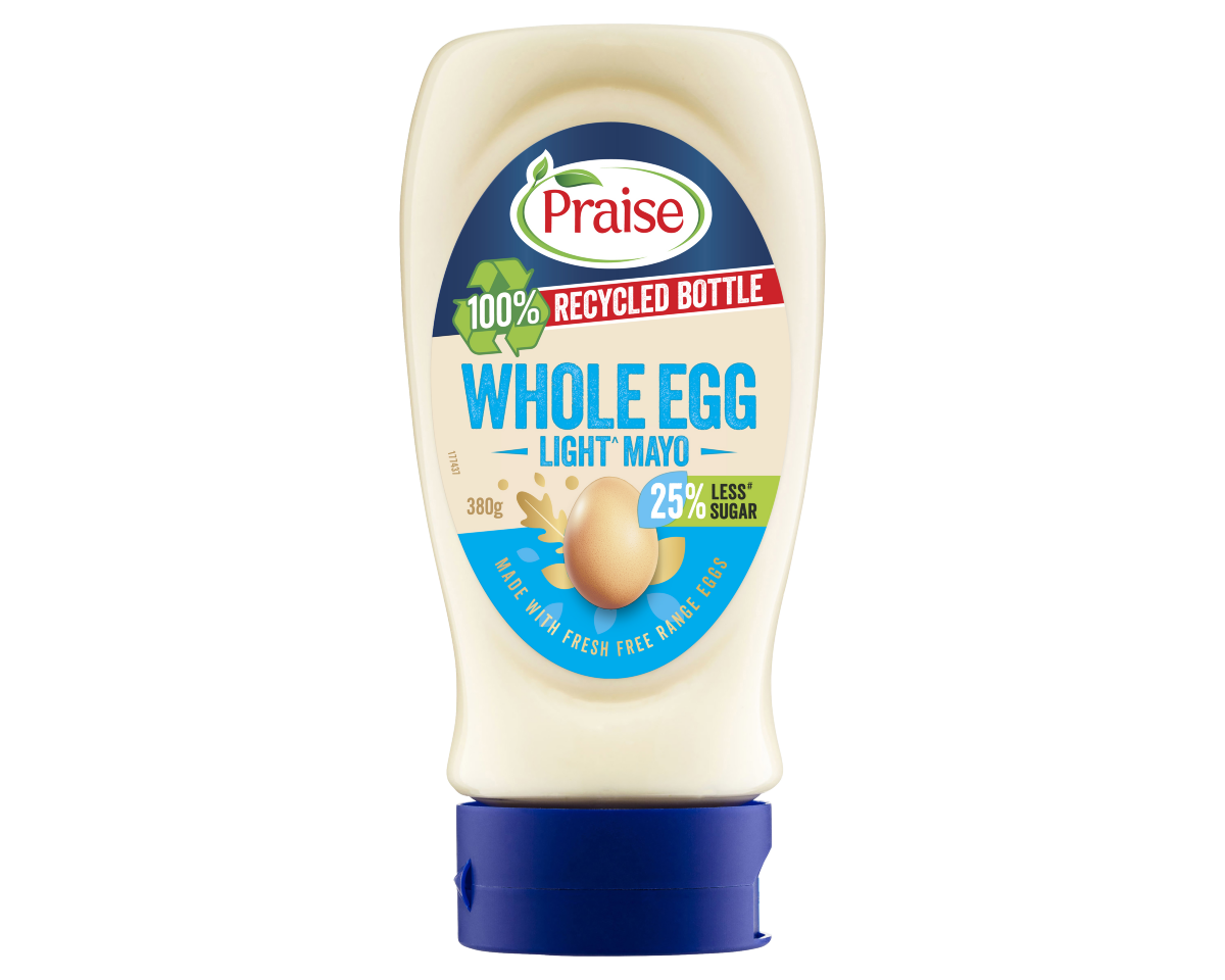 Praise Mayonnaise Light 25 Less Sugar 380 g Praise
