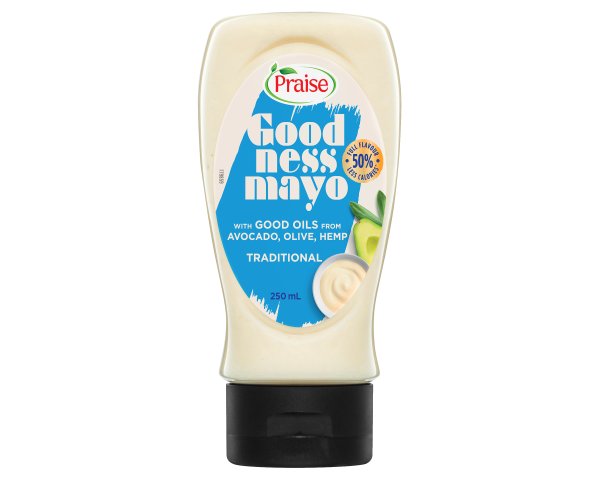Praise Good Oils Mayonnaise Traditional 250 ml