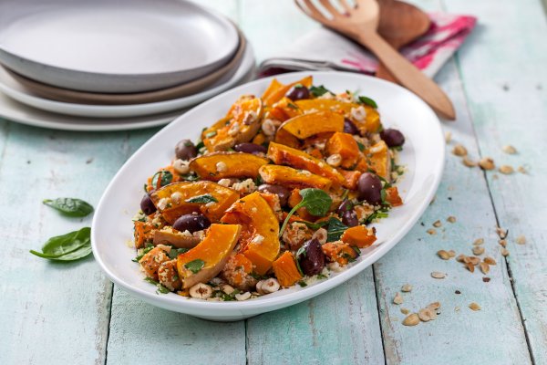 Hazelnut Salad with French Dressing