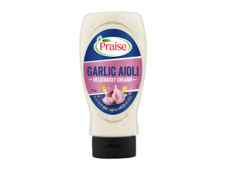 Praise Mayonnaise Squeeze Garlic Aioli 470 g